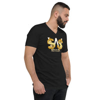 SWS - Men Short Sleeve V-Neck T-Shirt